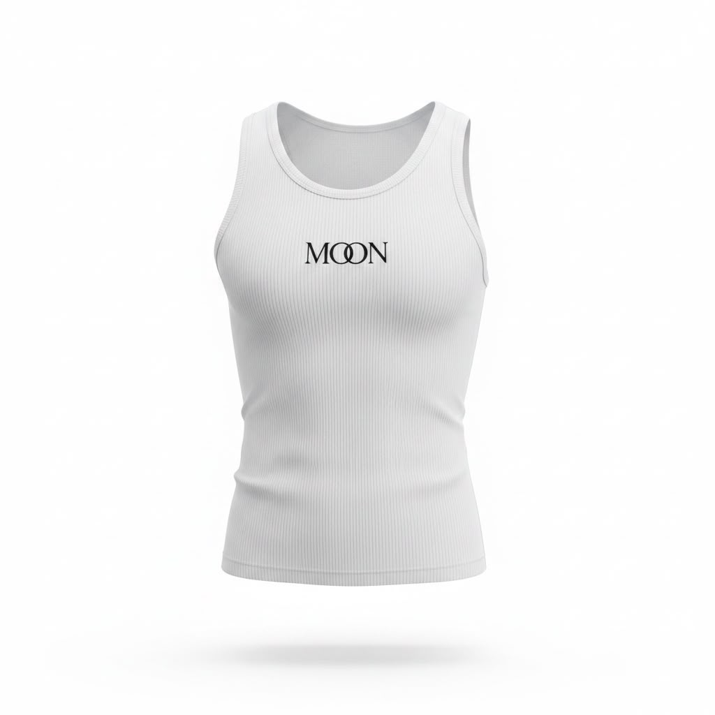 QUALITY WHITE COTTON SINGLE SINGLET FOR MEN